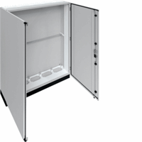 Hager Verdeler 1300x1850x275+100mm IP55 klasse I grijs FR25E1 afbeelding 2