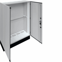 Hager Verdeler 1300x1850x400+200mm IP55 klasse I grijs FR25G2 afbeelding 2