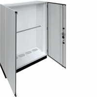 Hager Verdeler 1300x1850x400+100mm IP55 klasse II grijs FR25H1 afbeelding 2