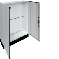 Hager Verdeler 1300x1850x400+200mm IP55 klasse II grijs FR25H2 afbeelding 2