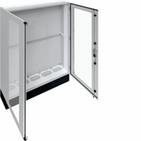 Hager Verdeler 1300x1850x275+200mm tr.d. IP55 kl.I grijs FR25K2 afbeelding 2