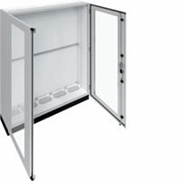Hager Verdeler 1300x1850x275+100mm tr.d.IP55 kl.II grijs FR25L1 afbeelding 2