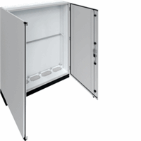 Hager Verdeler 1300x1850x275+100mm IP55 klasse II grijs FR25S1 afbeelding 2