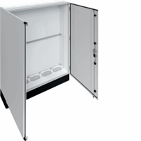 Hager Verdeler 1300x1850x275+200mm IP55 klasse II grijs FR25S2 afbeelding 2