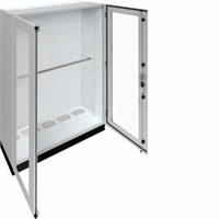 Hager Verdeler 1300x1850x400+100mm tr.d.IP55 kl.II grijs FR25U1 afbeelding 2