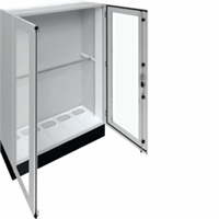 Hager Verdeler 1300x1850x400+200mm tr.d. IP55 kl.I grijs FR25V2 afbeelding 2