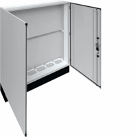 Hager Verdeler 1550x1850x275+200mm IP55 klasse I grijs FR26E2 afbeelding 2