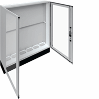 Hager Verdeler 1550x1850x275+200mm tr.d. IP55 kl.I grijs FR26K2 afbeelding 2