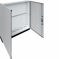 Hager Verdeler 1550x1850x275+100mm IP55 klasse II grijs FR26S1 afbeelding 2