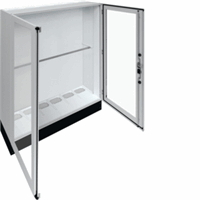 Hager Verdeler 1550x1850x400+200mm tr.d.IP55 kl.II grijs FR26U2 afbeelding 2
