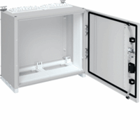 Hager Verdeler 550x500x275mm IP55 klasse I grijs FR32E afbeelding 2
