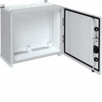 Hager Verdeler 550x500x275mm IP55 klasse II grijs FR32S afbeelding 2