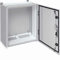 Hager Verdeler 550x650x275mm IP55 klasse I grijs FR42E afbeelding 2