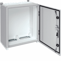 Hager Verdeler 550x650x275mm IP55 klasse II grijs FR42S afbeelding 2