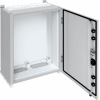 Hager Verdeler 550x800x275mm IP55 klasse II grijs FR52S afbeelding 2