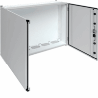 Hager Verdeler 1300x1100x275mm IP55 klasse II grijs FR75S afbeelding 2