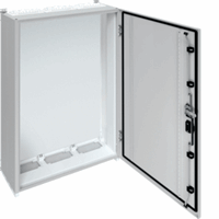 Hager Verdeler 800x1400x275mm IP55 klasse II grijs FR93S afbeelding 2