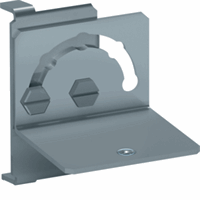 Hager Beugel kabelopvangrail voor 100mm sokkel FR/FS FZ801A afbeelding 2
