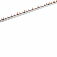 Hager Kamrail stift 13x3-polig 63A 10mm² KB309N afbeelding 2
