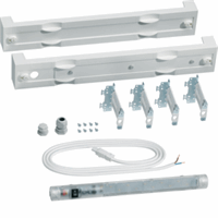 Hager Verdelerverlichtingsunit LED 2x75x500mm UG02E1N afbeelding 2
