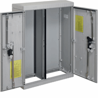 Hager Buitenverdeler assymetr.780x1005x315mm IP44 grijs ZAL101V afbeelding 2