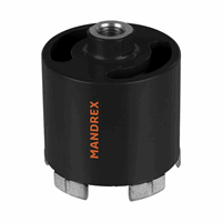 Dustfree Dozenboor 82mm Mandrex ConcreteXdust 60mm diep zonder Adapter afbeelding 2