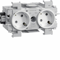 WCD+RA 2-v 45° frontmontage Wago R9016 verkeerswit afbeelding 2