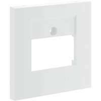 Centraalplaat 55mm TAE 3-v RAL9010 helderwit afbeelding 2