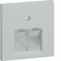 Centraalplaat 55mm UAE/IAE 2-v RAL7035 lichtgrijs afbeelding 2