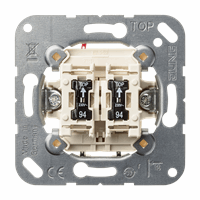 Schakelaar inb serie 2P tip glimlamp insteek 10A afbeelding 2