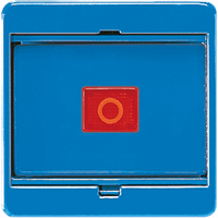 Afdekking slv glas lens rood wip blauw LS afbeelding 2