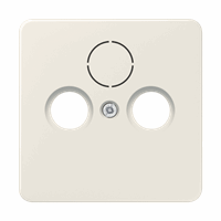 Cpl slv DIN45330 TV/FM/SAT schr. crème CD afbeelding 2