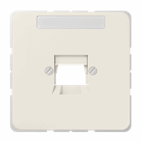 Cpl slv 1xModjack Tyco/AMP tekst 6x37 schr.crèm CD afbeelding 2