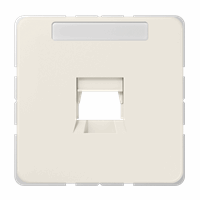 Cpl slv 1xModjack Tyco/AMP tekst 6x37 klik crèm CD afbeelding 2