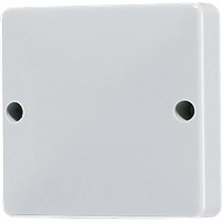 Blinddeksel IP44 tbv bak grijs WG6 afbeelding 2