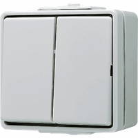 Schakelaar IP44 serie met bak WG6 afbeelding 2