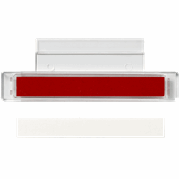 Plexiglas afd. tekstkd 7x57 alpinewit A/AS/LS afbeelding 2