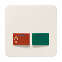Cpl slv Ackermann 73642B2 oproep-rd/grn crème CD afbeelding 2