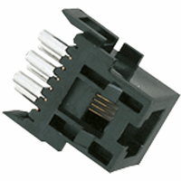 Modjack Rj12 Cat3 Tyco/Amp afbeelding 2