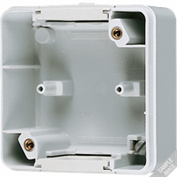 Opbouwbehuizing IP44 1v 3x inv WG8 afbeelding 2