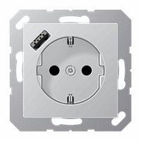 WCD RA 1V Slv Inb kv Usb-A Aluminium A/As afbeelding 2