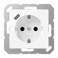 WCD RA 1V Slv Inb kv Usb-C Wit Mat A/As afbeelding 2