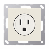 WCD Pa 1V Inb Usa 125V/15A Crème As afbeelding 2