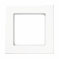 Afdekraam 1v slv thermoplast alpinewit A