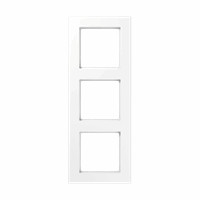 3 voudig afdekraam A550 wit A5583 BFWW Jung Nieuw 2019 (A5583BFWW) afbeelding 2