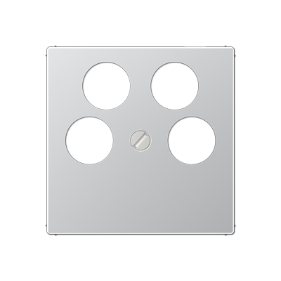 Cpl slv Ankaro 4xSAT/TV klik aluminium A afbeelding 2