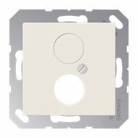 Cpl 2 x audio boring 18,5/22,5mm crème AS afbeelding 2