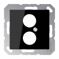 Cpl slv 2x audio boring 18,5/22,5mm zwart A afbeelding 2