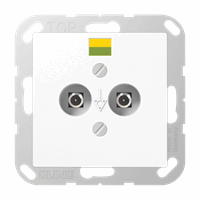 WCD slv cpl inb 2xpotentiaal aarding alpinewit A afbeelding 2