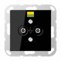 WCD inb 2x potentiaal aarding zwart A afbeelding 2
